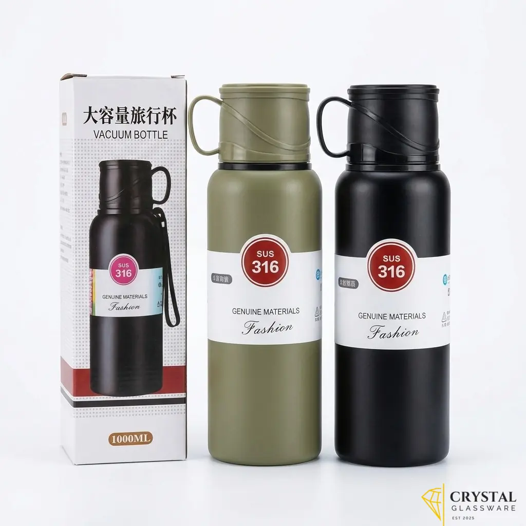 SUS 316 stainless steel vacuum insulated water bottle